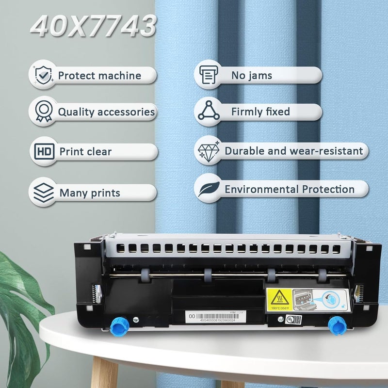 Ademon 40X7743 Fuser Unit Compatible with Lexmark MS810 / MS811 / MS812 / MX710 / MX711 / MX810 / MX811 / MX812 Laser Printers (110V) (40X7743 Fuser) - Image 4